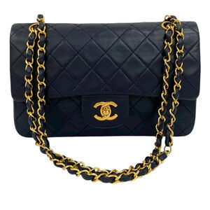 Pre-Loved Chanel Small Classic Lambskin Double Flap